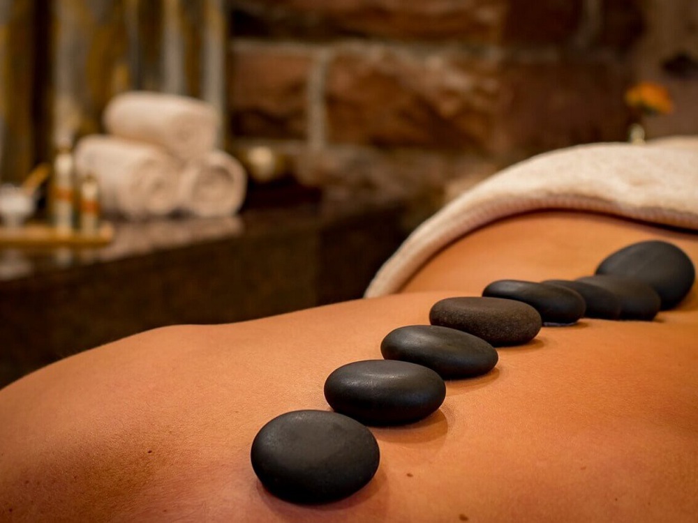 Hot stone massage