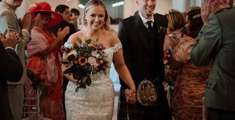 Kirsty & Bruce wedding Peebles Hydro Hotel